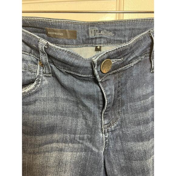 Kut from the Kloth Boyfriend Cuffed Jeans - Picture 4 of 4